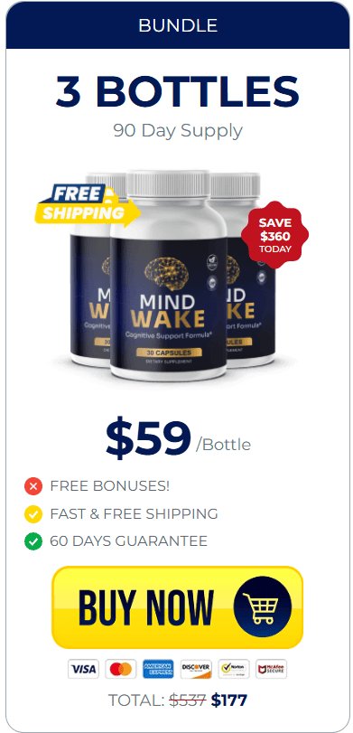 mind wake 3 bottles price